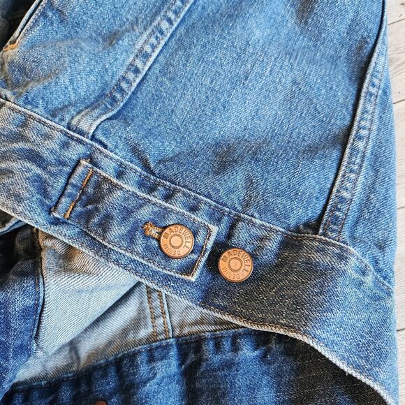 Madewell The Jean Jacket in Pinter Wash Size Medium - Picture 10 of 15